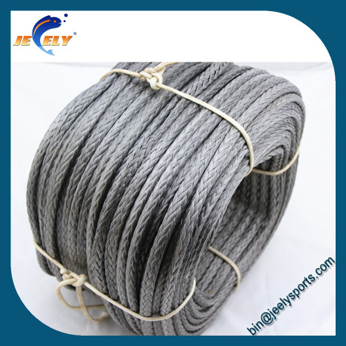 UHMWPE fiber hollow braided traction rope