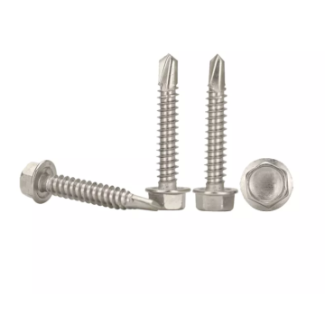 Galvanized Carbon Steel Hex Screw