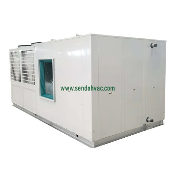 Industry Rooftop Air Conditioner with Additional Hot Water Coil