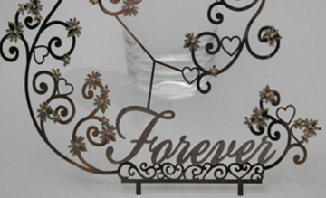 Professional custom metal etching type hangings