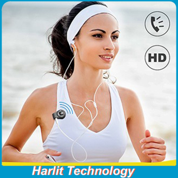 3.5 mm Headphone Headset Stereo Bluetooth Transmitter Cramp And HD Microphone Make The Wire Earphone To Be Wireless Headphone