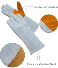 Long Style Welding Working Gloves
