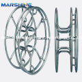 Zinc Plated Skeleton Reel Stand and Trolley