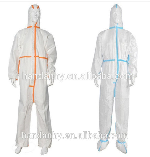 Alibaba Hot selling! High quality CE CAT III. PP, SMS, SF Disposable Coverall