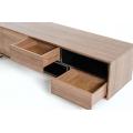 Modern Walnuss Holzfurnier TV Stand