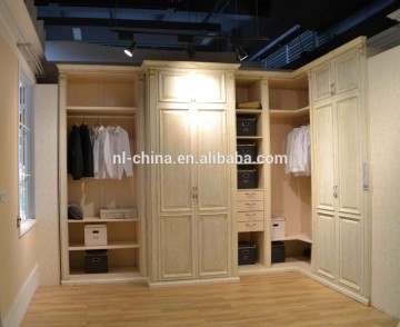 2014-2015 Hot selling French style Red Bespoke corrugated cardboard clothes closet