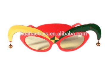 New Arrival Colorful Clown Fun Party Sunglasses For Audlt