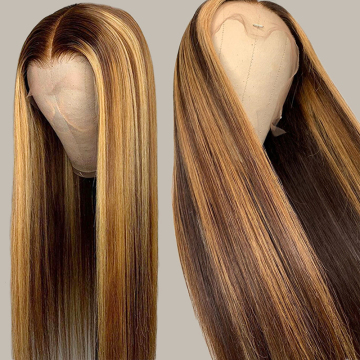 highlight hair extensions wigs,hd full lace human hair brazilian color wig,frontal straight wigs100% human hair