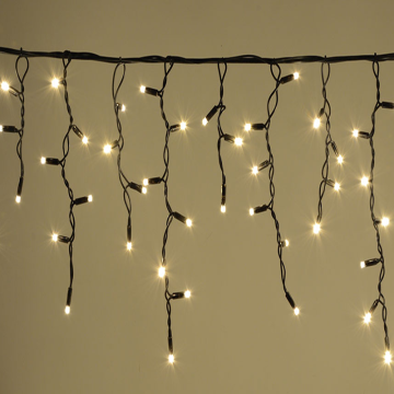 Christmas Outdoor LED Icicle Rope Light Chain