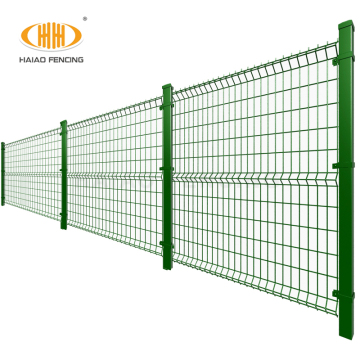 PVC Coated 3D Curved Welded Wire Mesh Fence