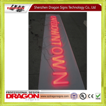 Led letter signage , hanging alphabet led sign board