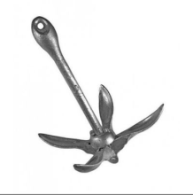 Carbon Steel Inflatable Boat Galvanized Folding Anchor