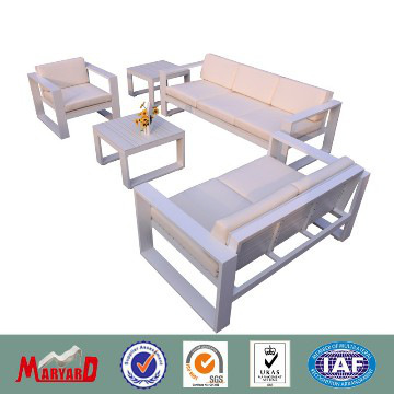 Aluminium patio furniture sofa set table set MY1000