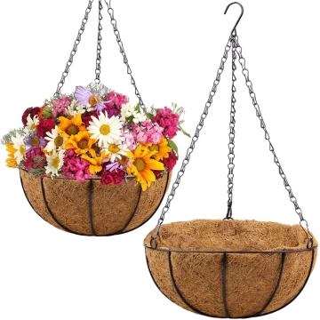 Hot Selling Coco Coir Hanging Basket for Home Decoration