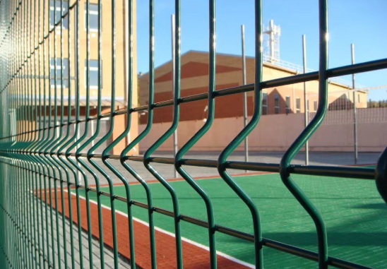 Valla de malla de PVC curvada 3D 3D curved PVC mesh fence
