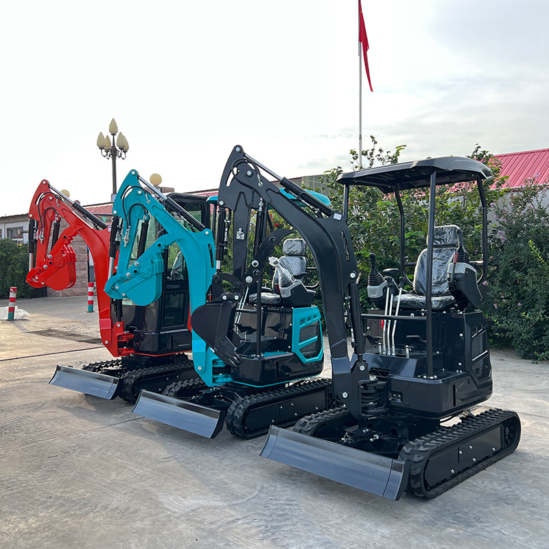 Mini Excavator с резиновыми путями с резиновыми путями