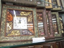 Wooden Square Wall Clock