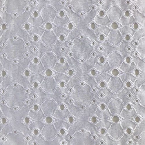 Eyelet Single Jacquard Fabric