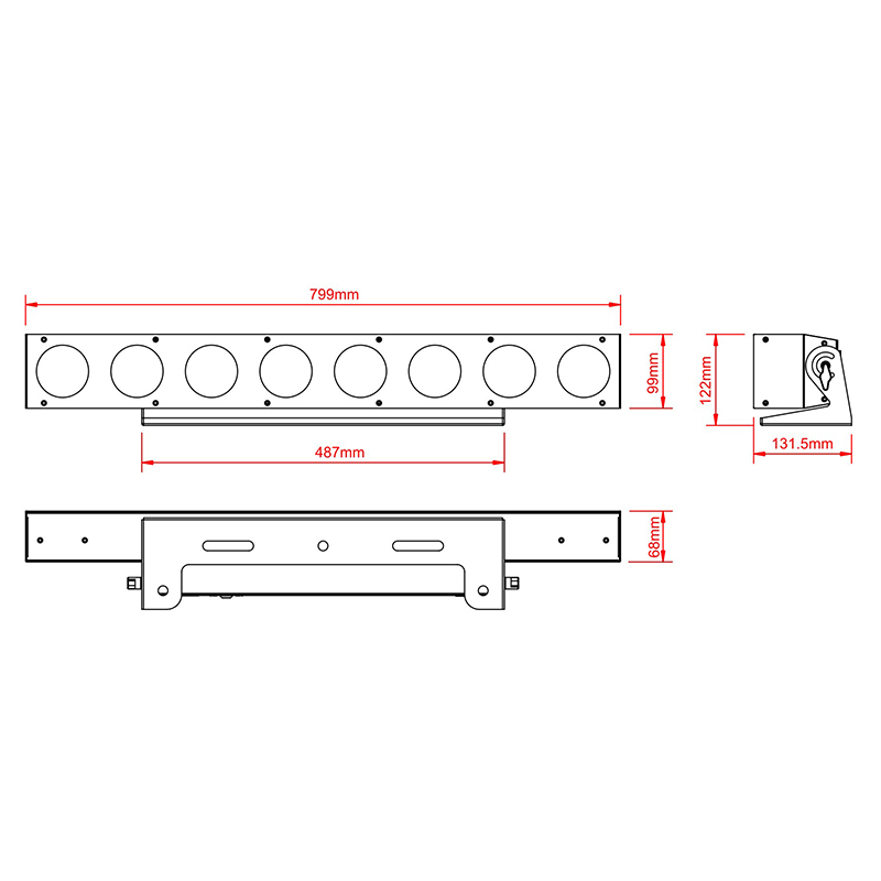 MTX830 dimension