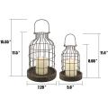 Large Metal Wire Cage Cloche