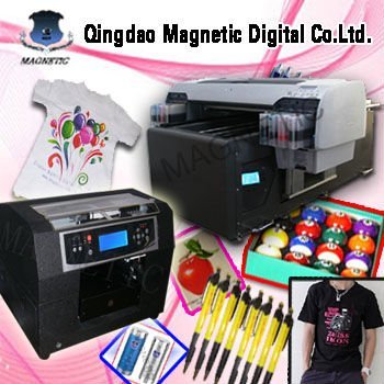 solvent flatbed t-shirt printer