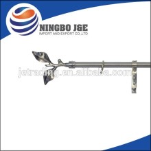 Electroplating single iron curtain pipe,curtain rod