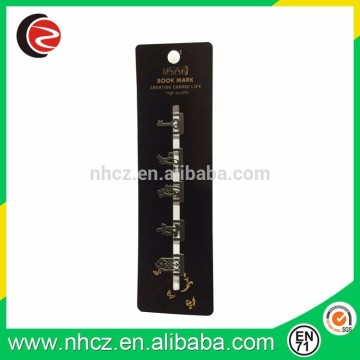 Mixed shapes Metal Bookmark