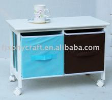 MDF + non-woven fabric bin storage