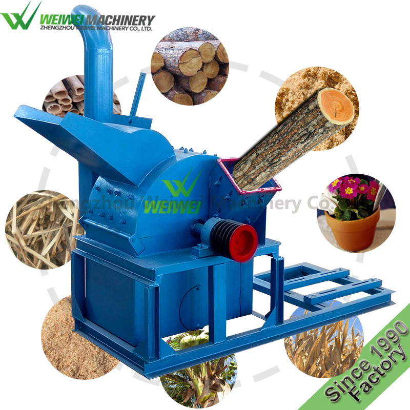 Weiwei wood chips grinder chipper for smoking meat