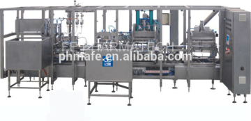 Automatic vacuum plastic bag liquid filling sealing machine