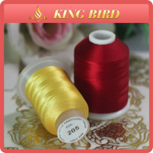 Top Quality High Tenacity Dyed Rayon Filament Embroidery Thread