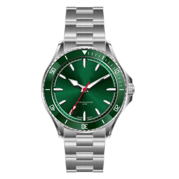 Dive watch with super-LumiNova wrist watch