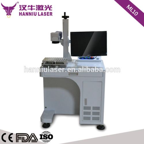 Metal engineering plastics ML10 fiber laser marking machine