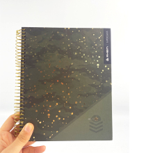Hardcover printed Spiral custom notebook