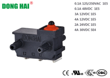 Left side PCB terminals IP67 Micro Switch