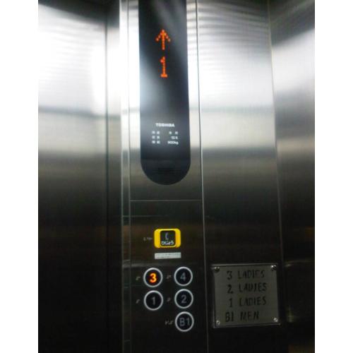 Solución de modernización CV100 para el elevador de pasajeros.