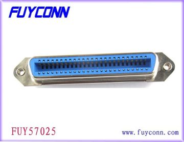 2.16mm 24 Pin Female Centronic Solder Centronics Connector Certified Ul