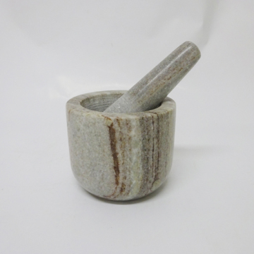 Gray Marble Spice and Herb Grinder