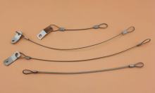 Stainless Steel Lanyard cable with PVC coating