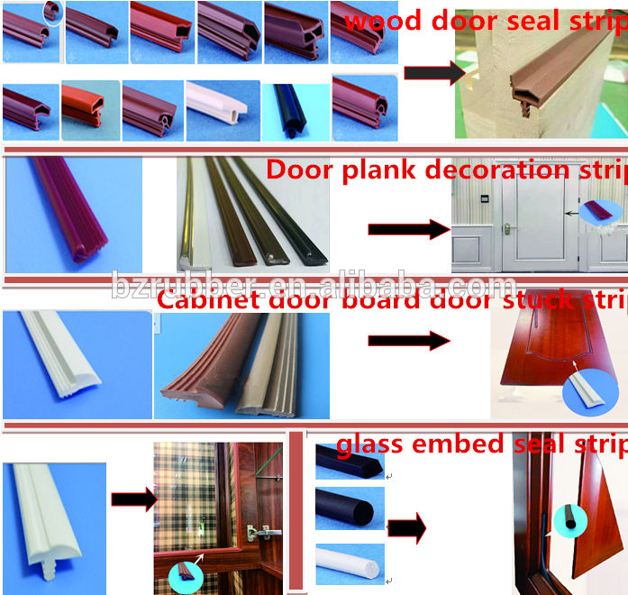 wholesale soundproof door sealing strip windproof door bottom seal