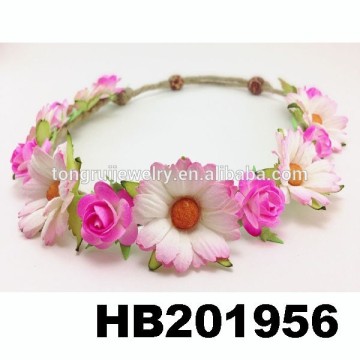 beautiful daisy flower crown rose daisy flower headband crown