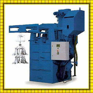 Hook Lifting Type Casting Descaling Shot Blast Machine