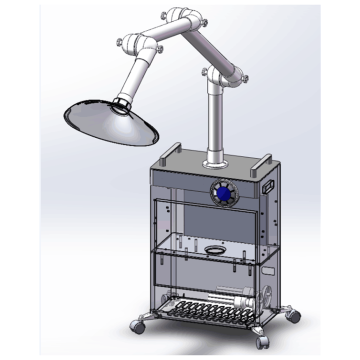 Purificadores de ar FC-3001 Extrator de fumaça a laser CO2