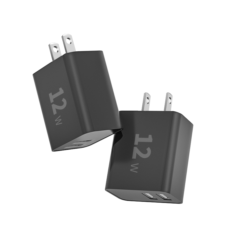 محول طاقة الهاتف المحمول 12W شاحن جدار USB