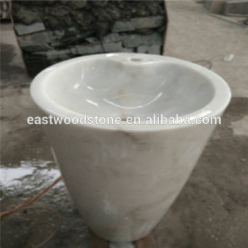 White wash basin stone