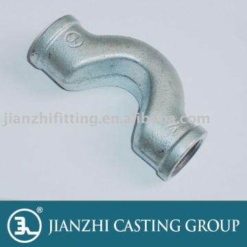 G.I. pipe fitting - banded crossovers
