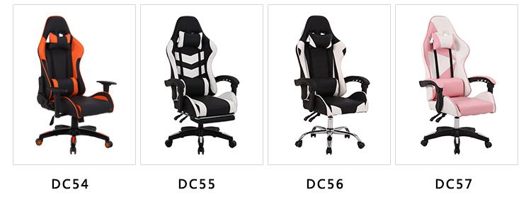 Free Sample Fabric Cockpit Swivel Wholesale Office Oem Floor Massage Leather Mesh Pro Racing Desk White Gaming Chair