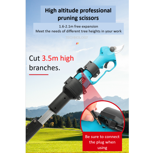 Electric pruning shear 28mm Cutting Blade SK5 scissors