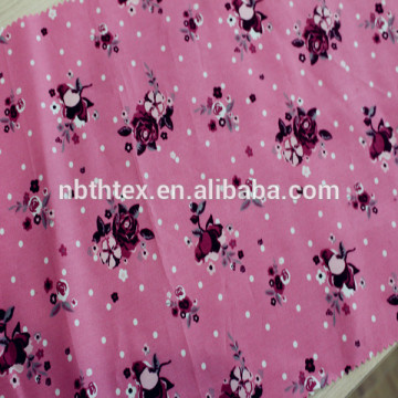 100% cotton voile printed fabric