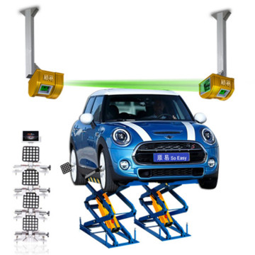 Small-scissor Lift Wheel Alignment Image